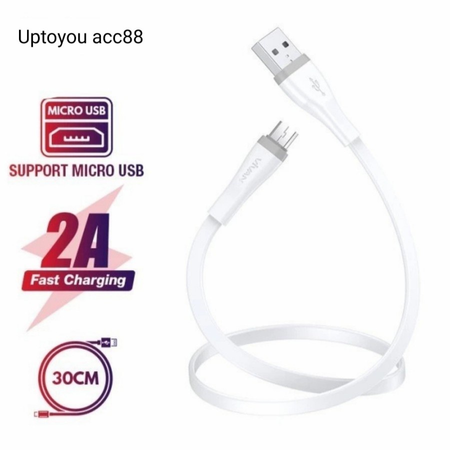 KABEL DATA VIVAN MICRO SM30S SM100S SM200S 2A FAST CHARGER
