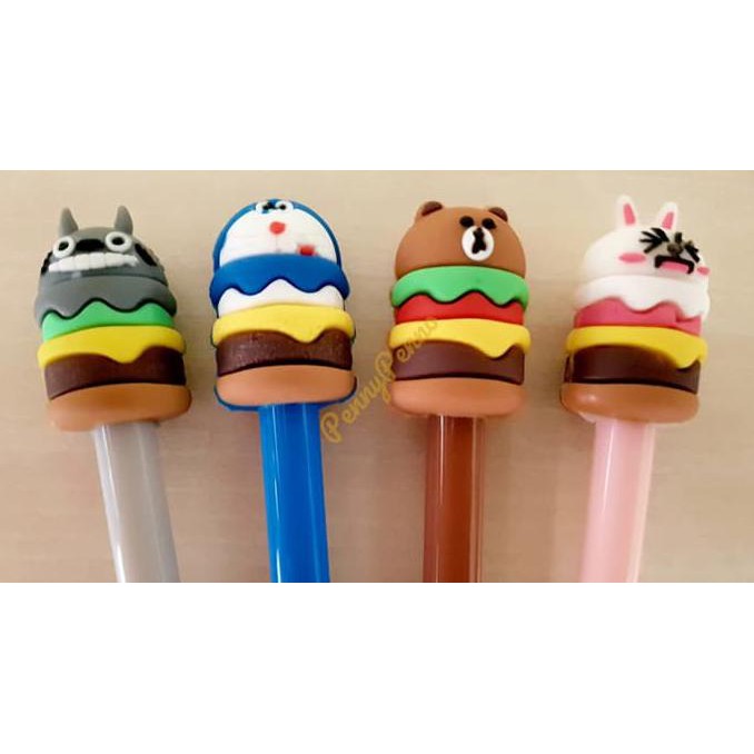 

Fresh Product Pulpen Gel Model Burger 4 Karakter / Pen Gel Burger Edisi Spesial