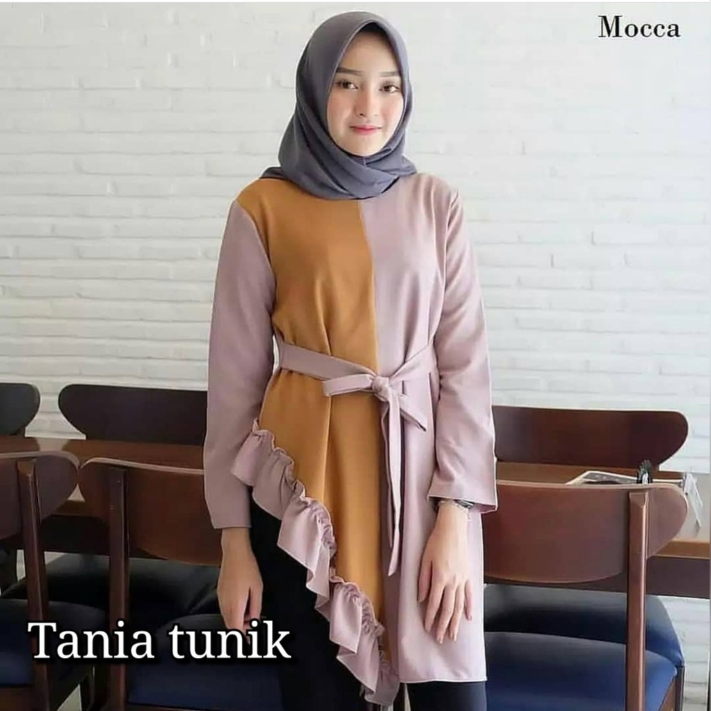 [HNFK] Tunik Dewasa / Baju Tunik Wanita Terbaru / Tunik / Baju Atasan Muslim