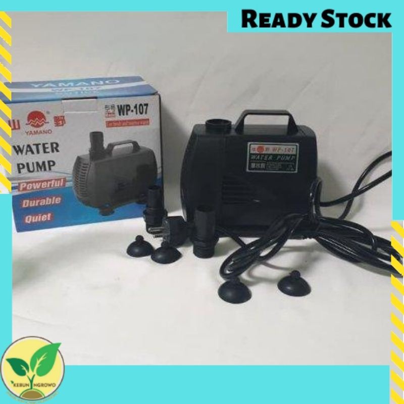 Pompa Celup Pompa Kolam Yamano WP 107 Original 5 Meter Pompa Hidroponik