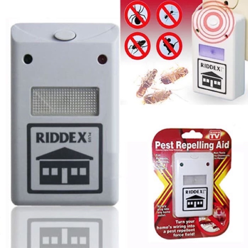 Riddex Plus Pest Controller / alat pengusir tikus / racun tikus / obat tikus / hama rumah walet / cy