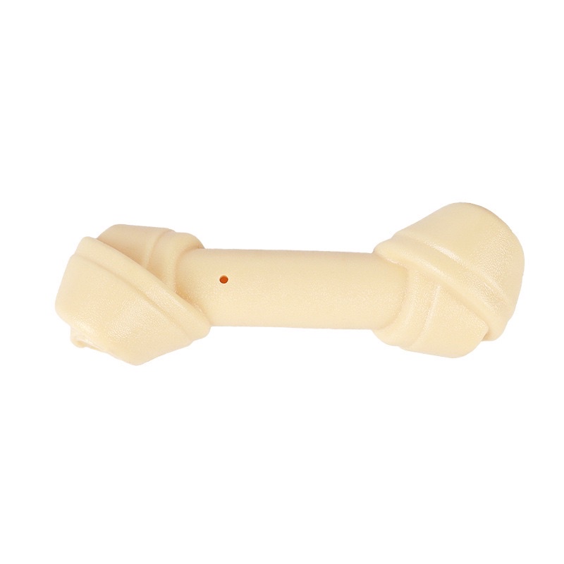 Giocattolo rubber squeaky bone size S dan L