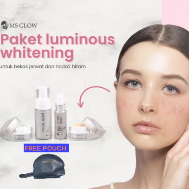 PAKET WAJAH LUMINOUS/MS GLOW/PAKET LUMINOUS MS GLOW