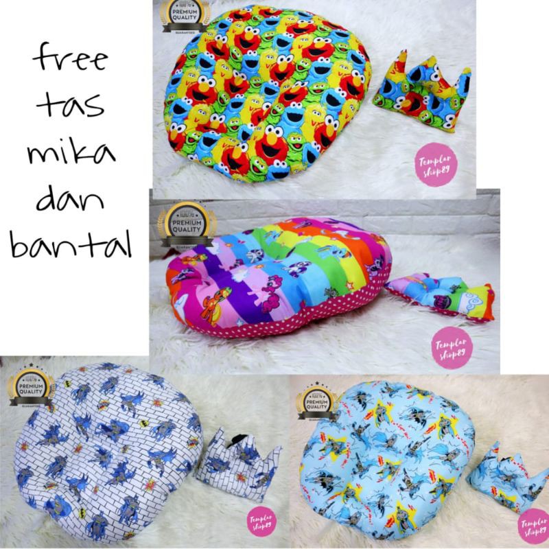 sofa bayi multifungsi free bantal dan tas mika kualitas premium