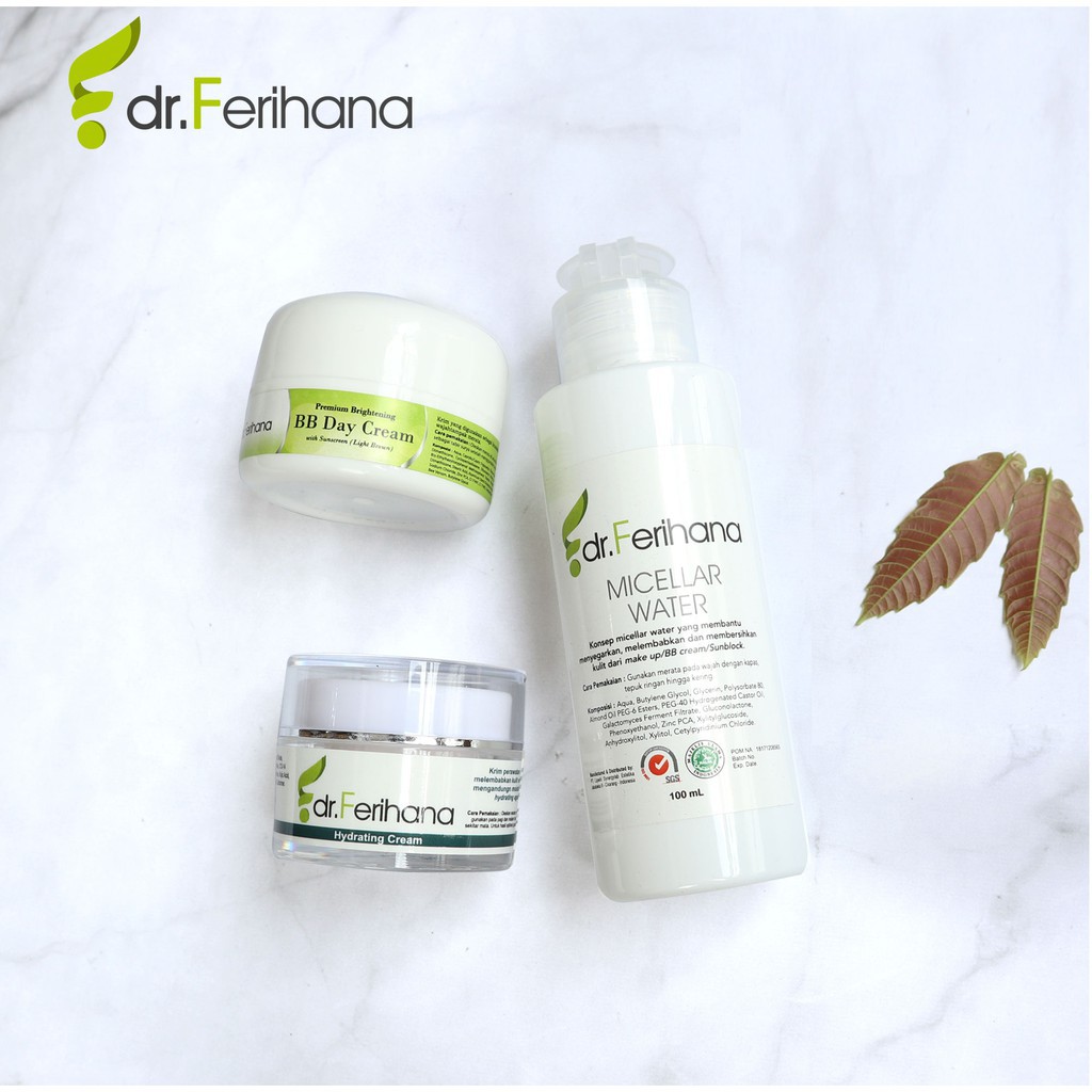 PAKET BASIC PREMIUM SKINCARE FOR ACTIVE WOMAN DR. FERIHANA SKINCARE