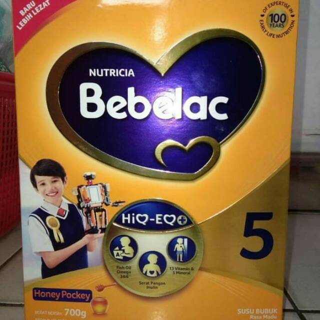 Bebelac 5 honey pockey 700gram