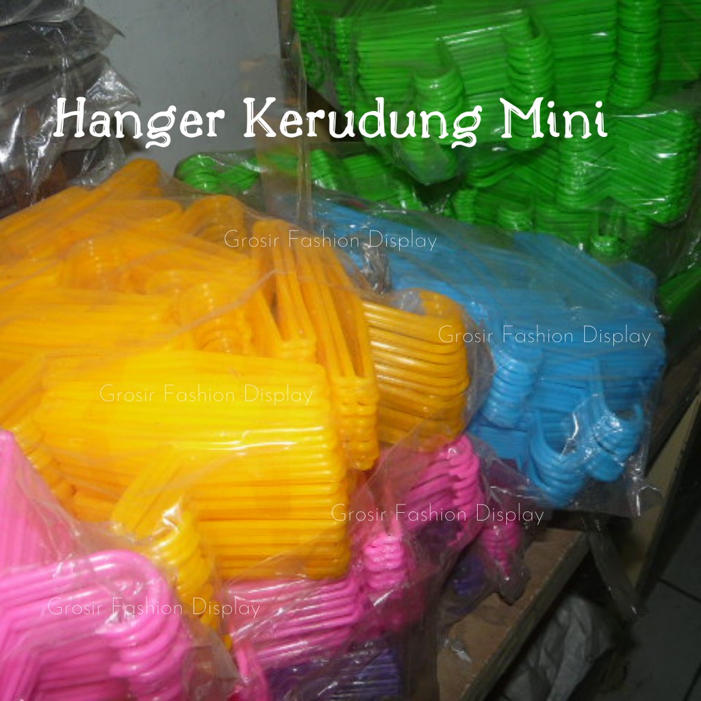 Hanger Kerudung Mini Warna / Hanger Syal / Hanger Jilbab / Jual Hanger Kerudung Segi Empat (BH)