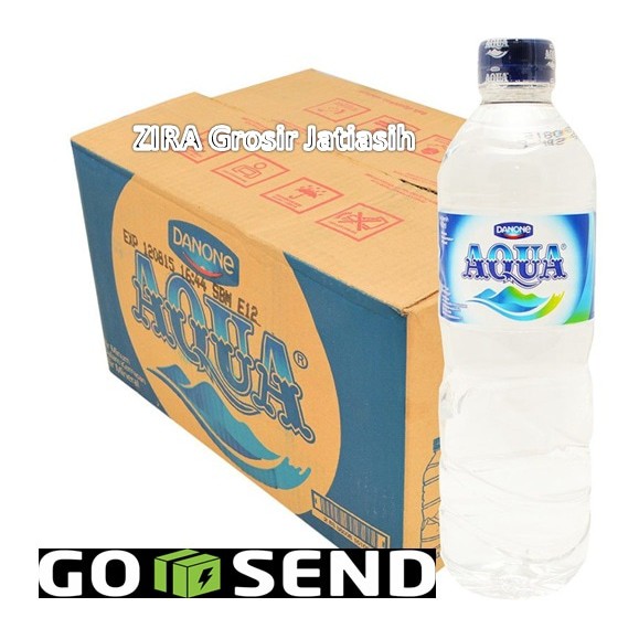 

AQUA Botol 600 ML (Gosend/Gojek Only)