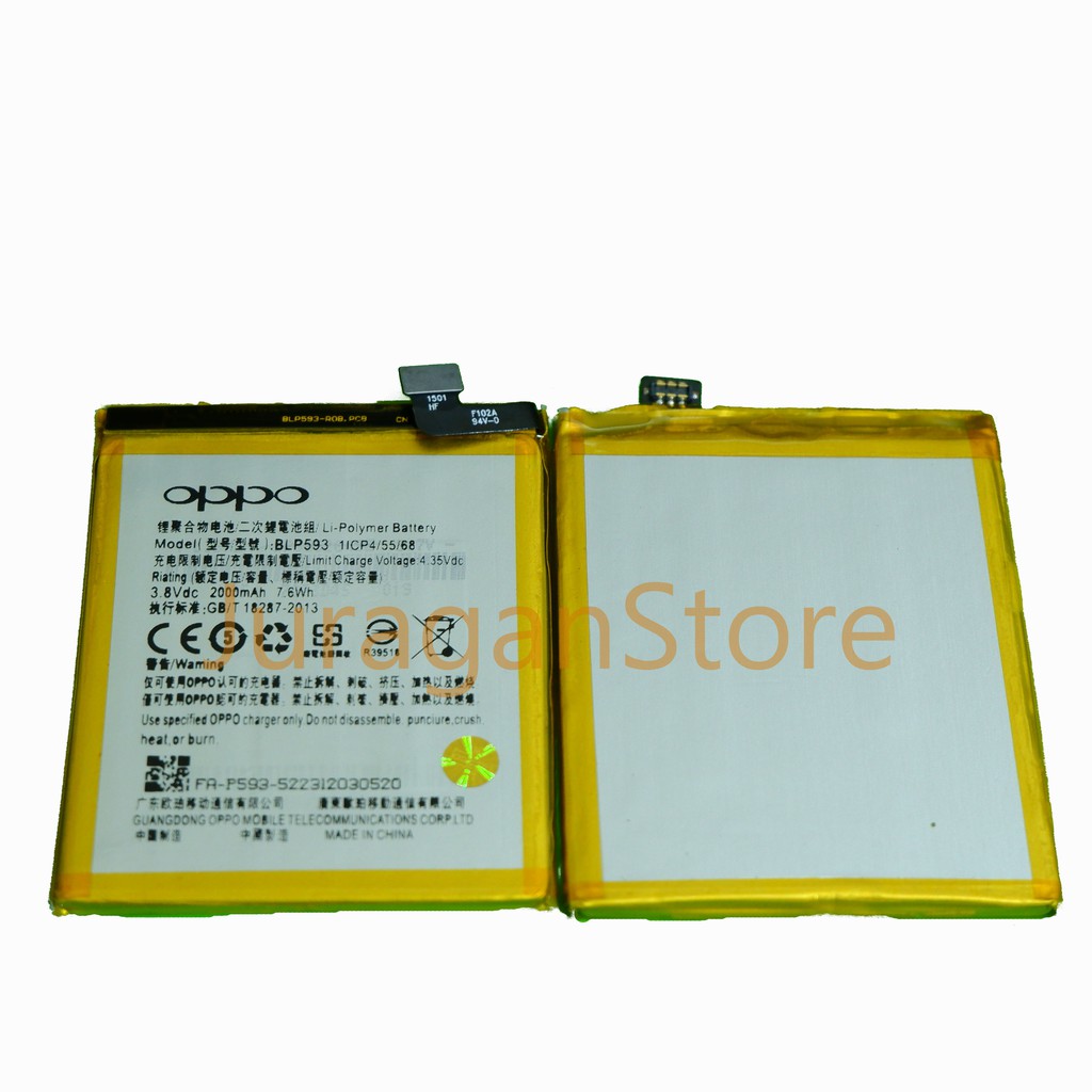 BATERAI BATRE OPPO NEO 5 A31 R1201 BLP-593 ORIGINAL