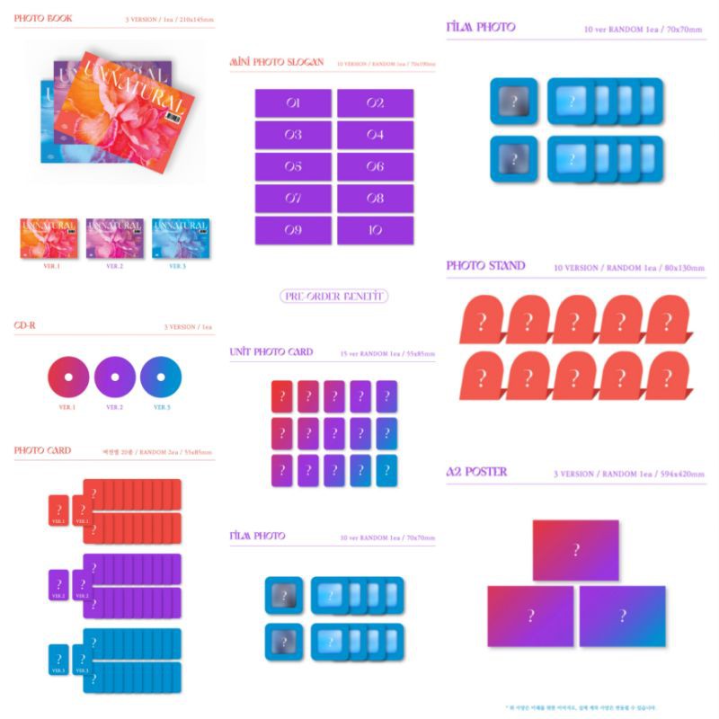 [PELUNASAN] WJSN - MINI ALBUM UNNATURAL