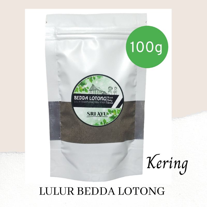 LULUR BEDDA LOTONG kering/LULUR HITAM/LULUR BUGIS/LULUR VIRAL MURAH
