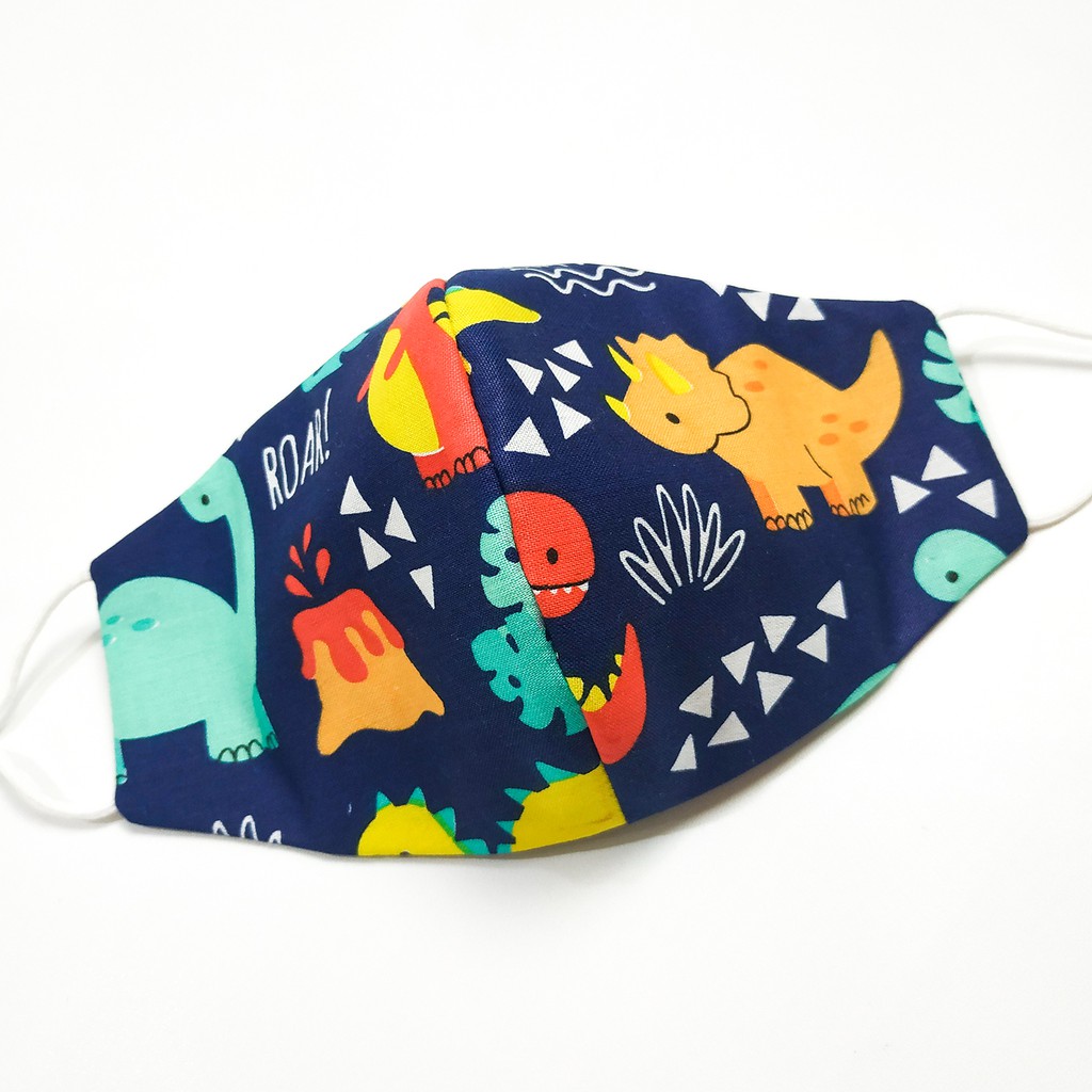 Masker Katun Motif ( DINO SERIES )