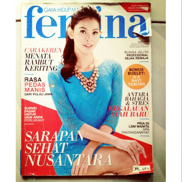 Majalah Femina edisi 25 - 30 Mei 2013....majalah untuk koleksi...majalah lama majalah kuno koleksi