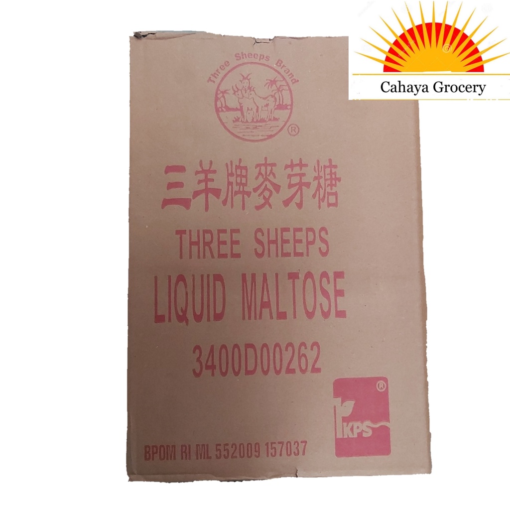 Jual Liquid Maltose Three Sheeps 25KG (ONLY KURIR INSTANT/SAMEDAY