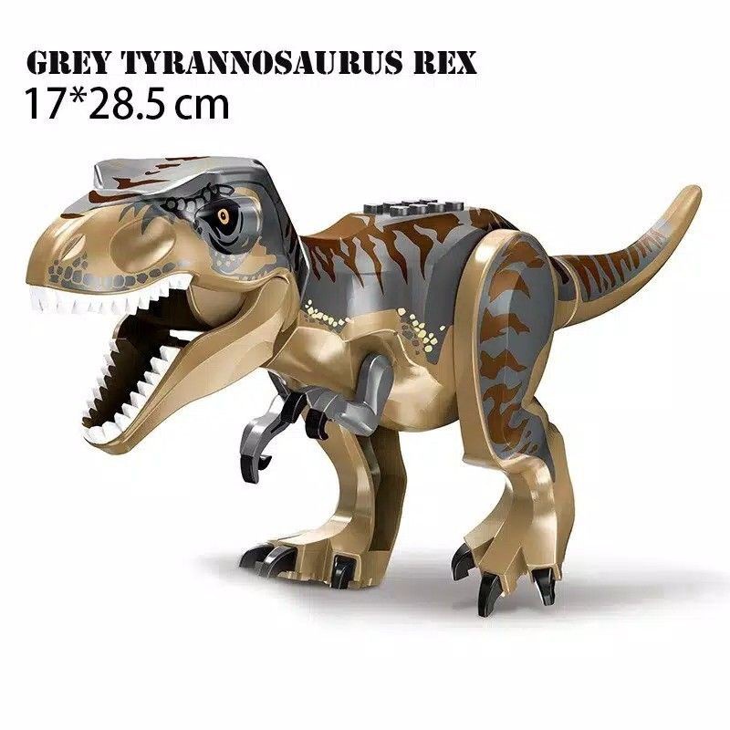 Lego Dino Trex Biru Minifigure Dinosaurus Indoraptor Spinosaurus