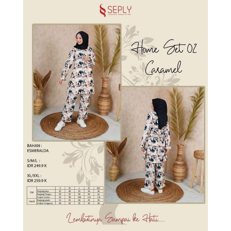 [COD] TERLARIS BAJU SETELAN WANITA DEWASA HOME SET SEPLY 02 ORIGINAL || PUSAT DISTRIBUTOR