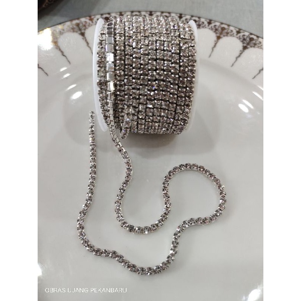 Permata /Diamon Cangkang Renteng Rapat Roll 1meter