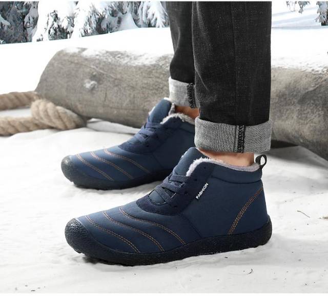 Sepatu Boots Pria Musim Dingin / Winter Snow Boots 07