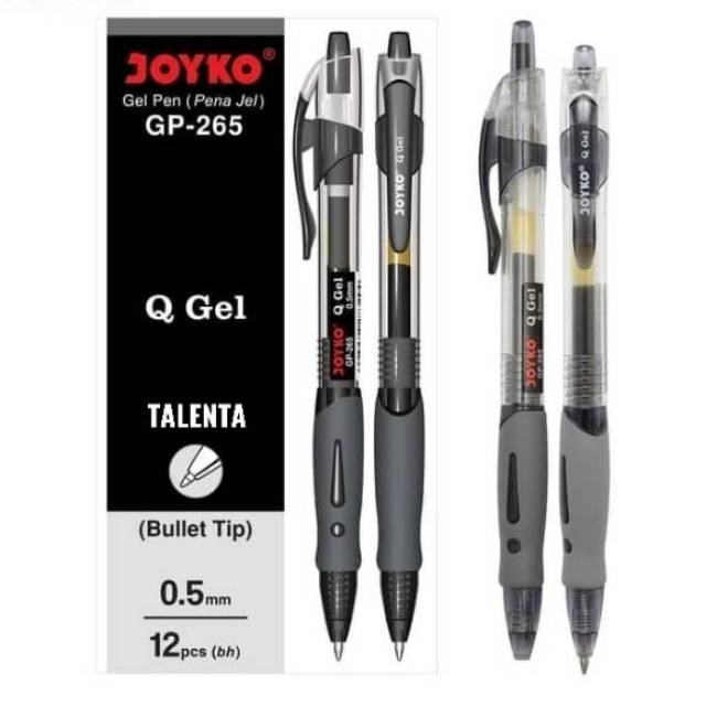 Pulpen Joyko Q Gel GP-265 Joyko / Pulpen Gel Cetak Cetek