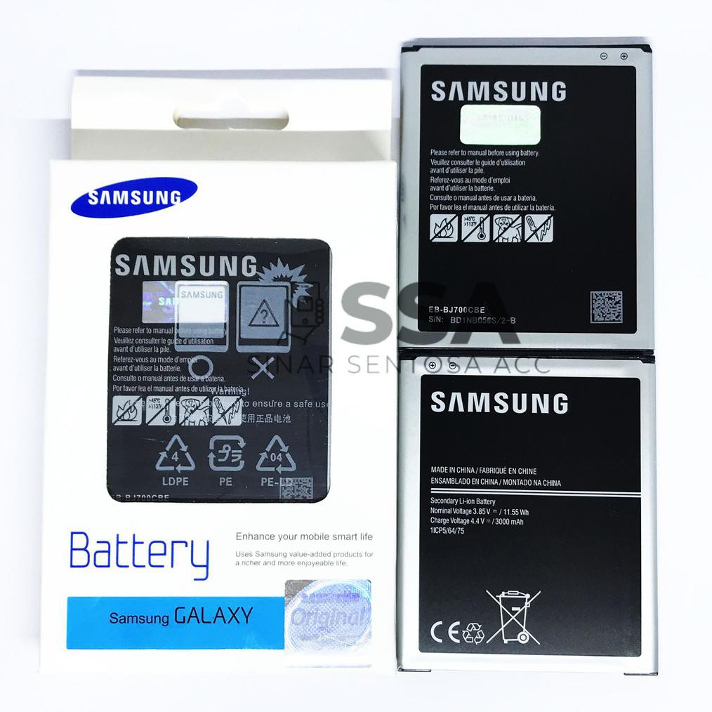 ✨ BISA COD ✨ Baterai Original 100% Samsung Galaxy J7 J700 2015 J7 Core Ori HP Batrai Batre HP