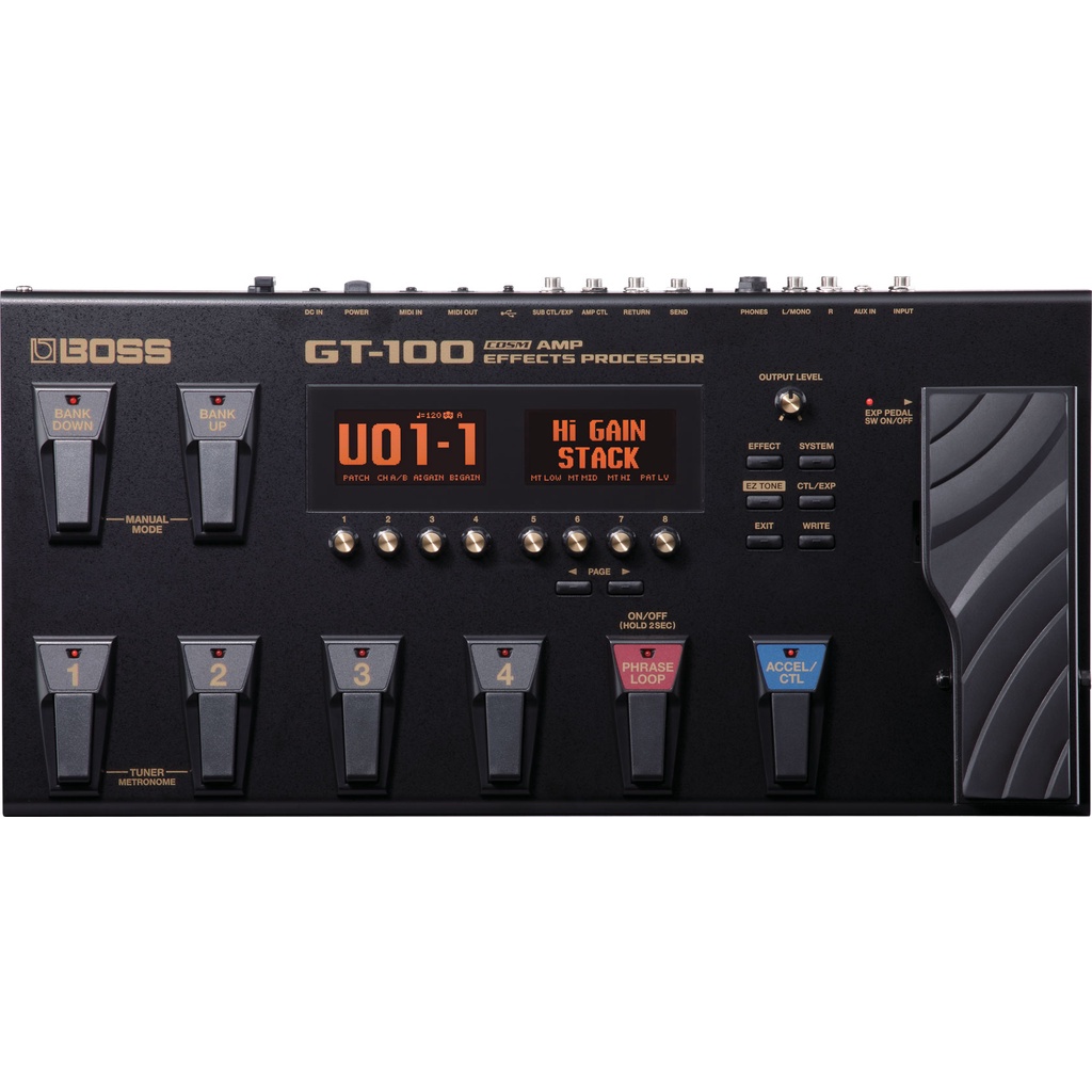 Boss GT-100 GT 100 GT100 Efek Prosesor Amp COSM