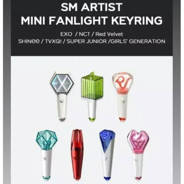 SM Artist Mini Fanlight Keyring