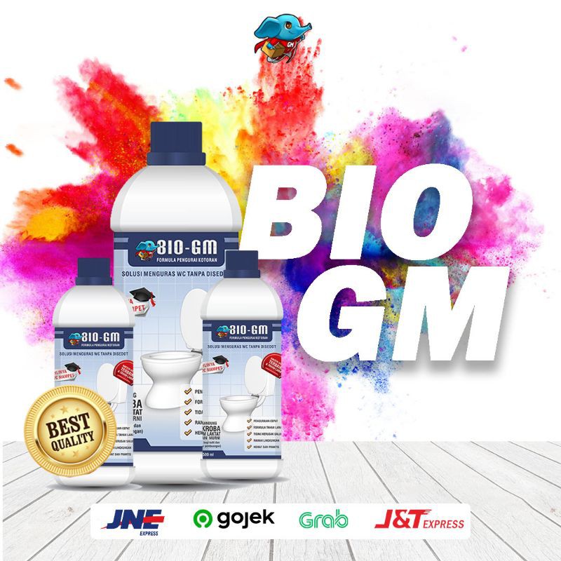 BIO GM SOLUSI WC MAMPET TANPA DISEDOT [500ML]