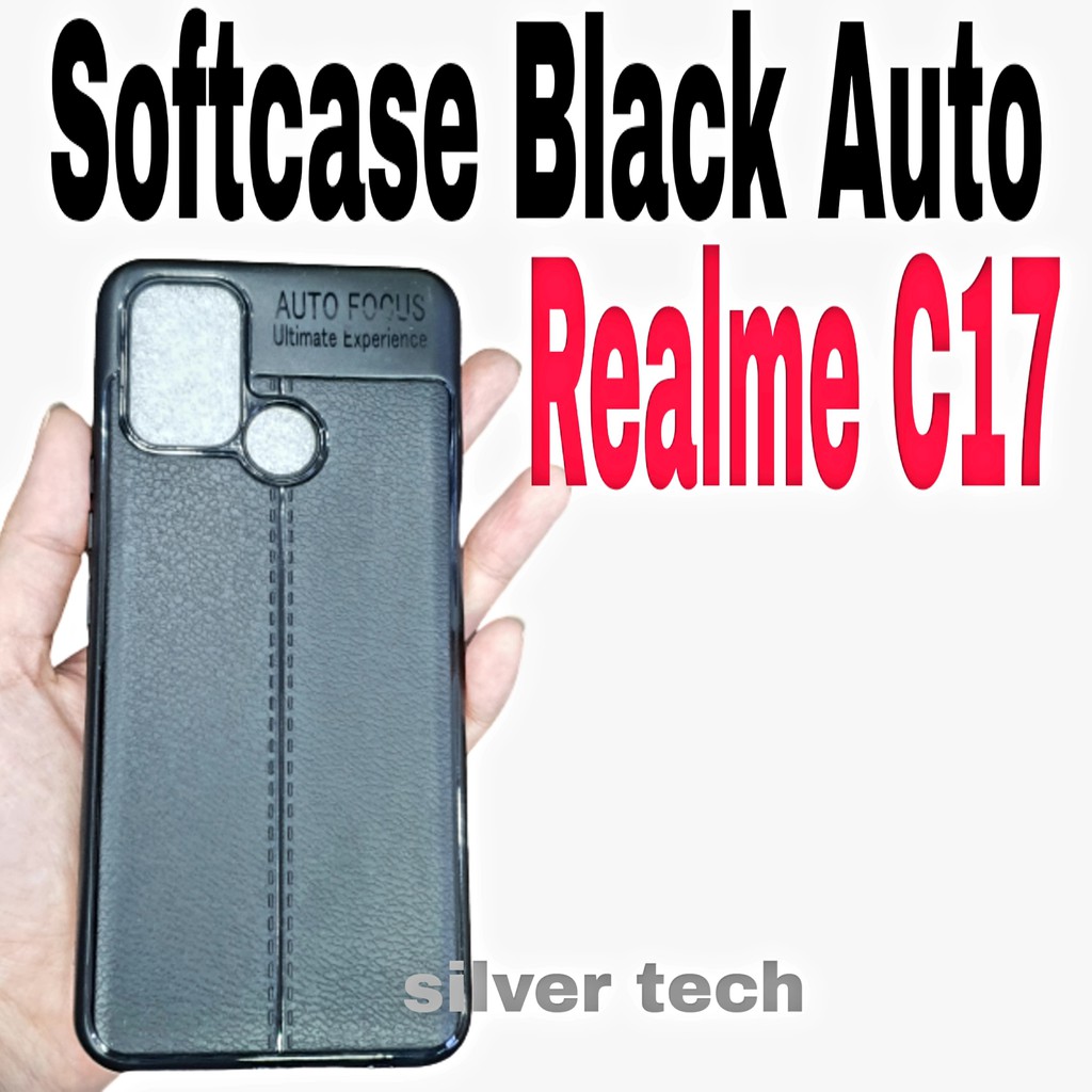 SILVER TECH AUTO FOCUS SOFTCASE REALME C17 / SILIKON REALME C17 / AUTO FOCUS REALME C17