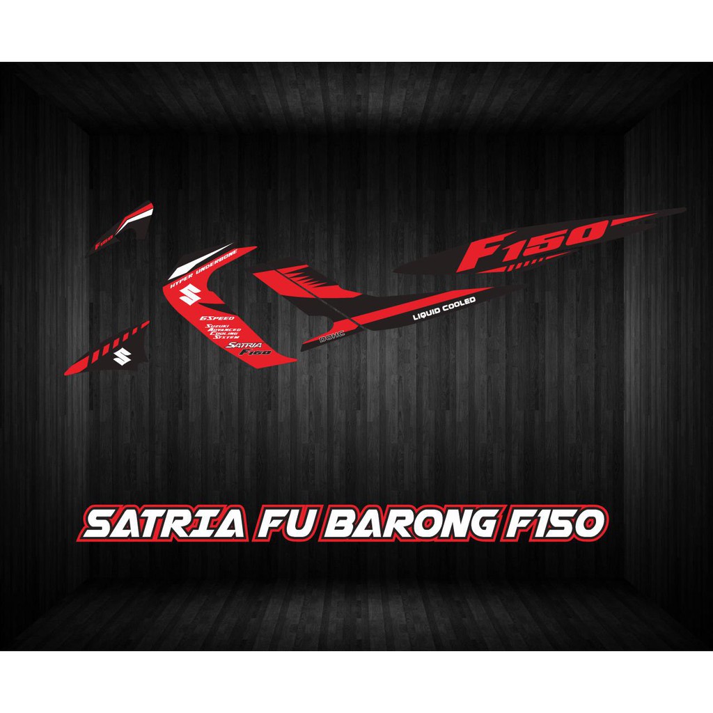 Stiker Striping Variasi Satria Fu Barong F150