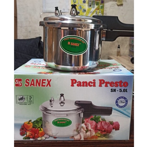 Sanex SN-5 Panci Presto 5 Liter / Panci Presto Sanex SN 5.0 L Kapasitas 5 liter AWET PRAKTIS Berkualitas