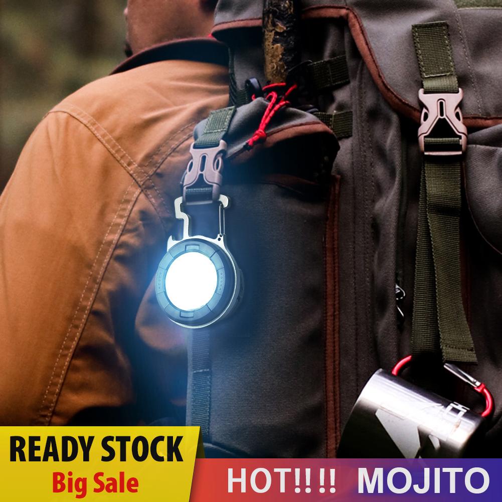 Gantungan Kunci Senter LED Mini Portable USB Untuk Memancing / Darurat