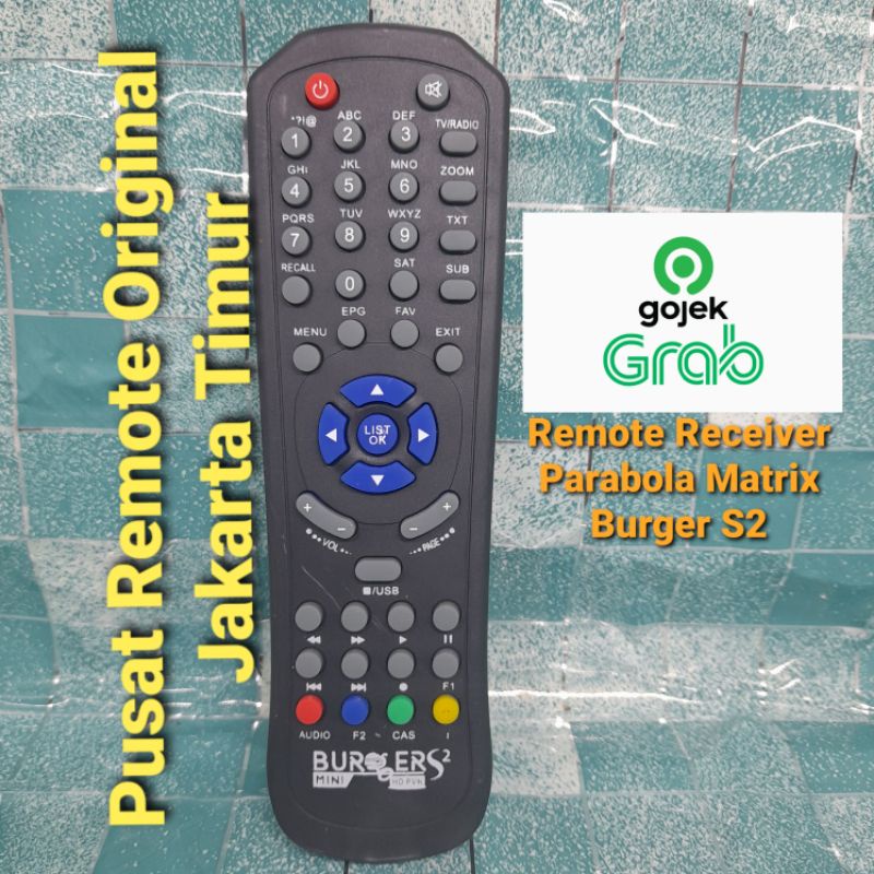 REMOTE REMOT RECEIVER MATRIX BURGER S2 ORIGINAL ASLI