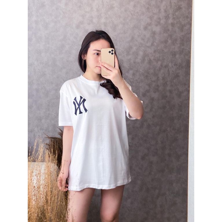 Kaos Oversize Wanita Atasan Wanita Jumbo Bahan Cotton Combed 30s