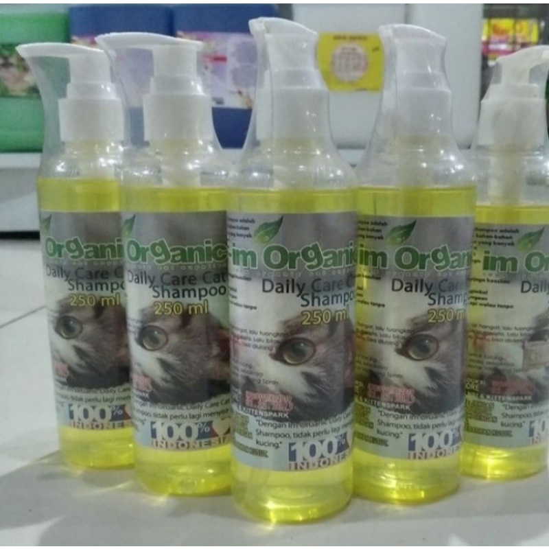 iM organic daily cat shampo 250ml