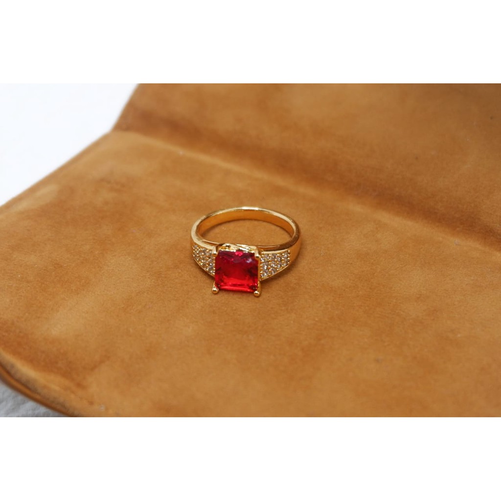 Cincin Xuping Gold Perhiasan Fashion Permata Mewah / Bisa COD