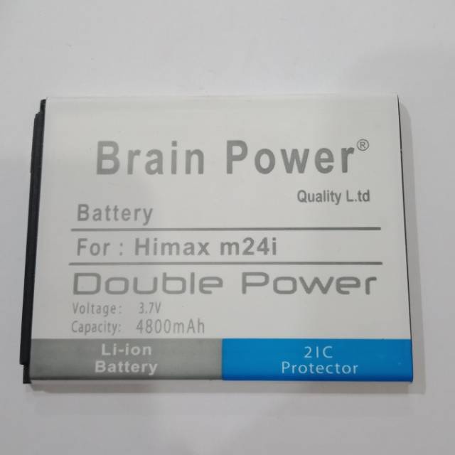 Double Power Battery Batere Batre Baterai Brain Power Himax M24i 9M