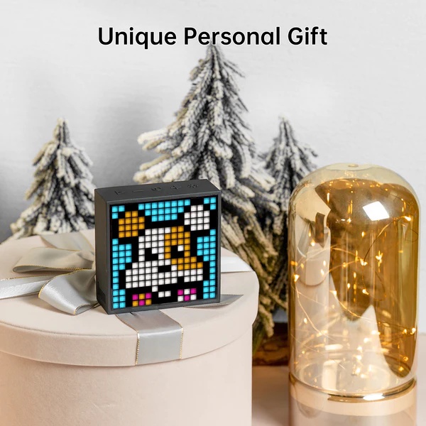 Divoom TimeBox Evo - Pixel Art Bluetooth Speaker - Garansi Resmi Divoom Indonesia 1 Tahun