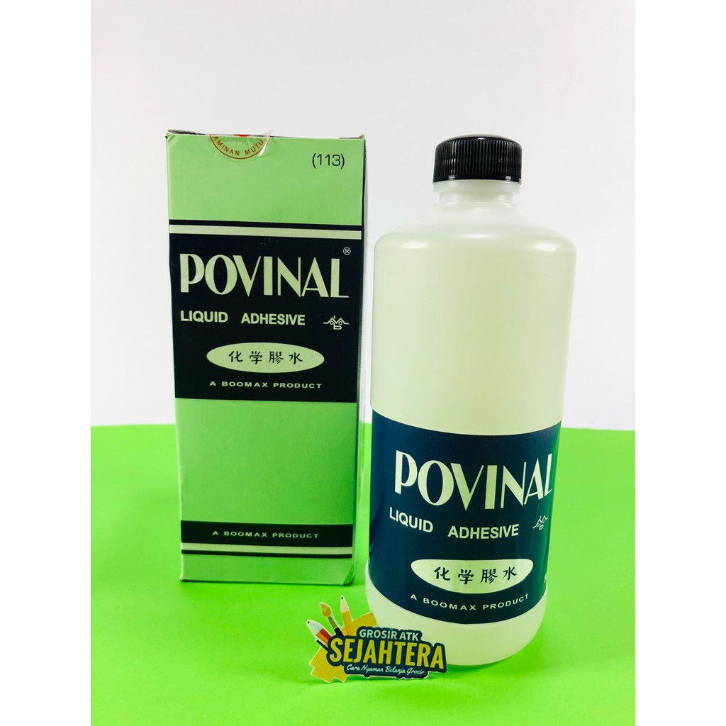 Jual Lem Povinal Jumbo Lem Slime Kertas Ml Besar Shopee Indonesia