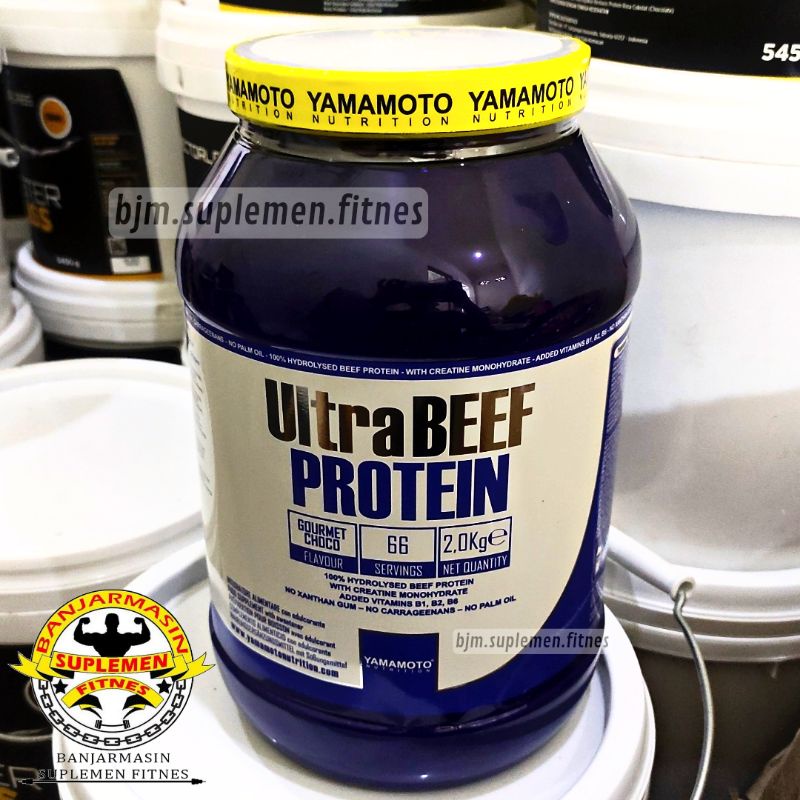 YAMAMOTO WHEY ULTRA BEEF PROTEIN 4.4 LBS (66 SERVING)