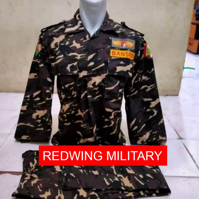 SERAGAM PDL BANSER BAHAN KATUN TWILL