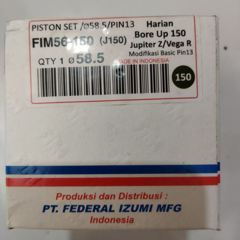 Piston fim 53 56 piston kit fim 53.5 54 54.5 55 55.25 57 58 58.5 59 pin 13 semi dome piston fim jupiter vario 125 beat scoopy spacy vario 110 fi esp karbu supra 125 absolute revo blade grand c70 legenda supra-58,5 pin 13
