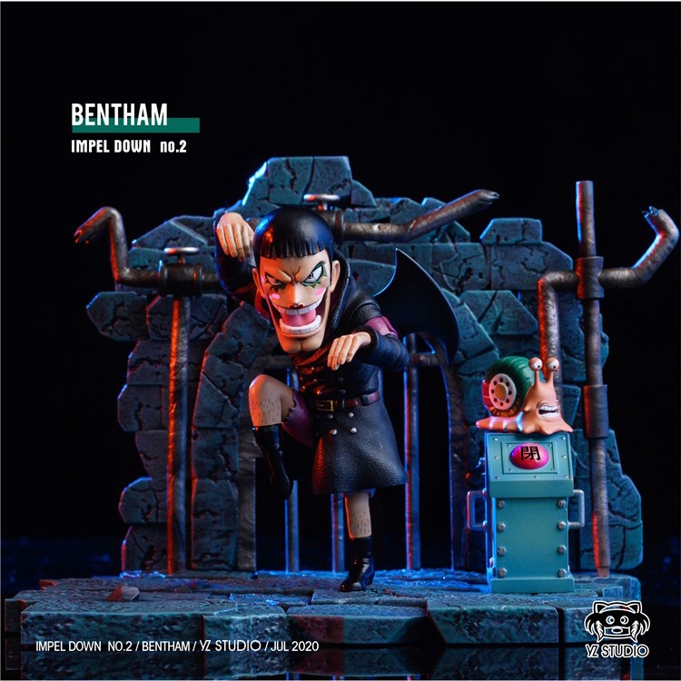 Resin Anime One Piece WCF Impel Down Bentham By YZ Studio