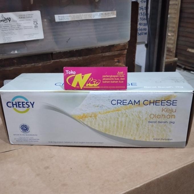 

(BISA COD) cheesy cream cheese 2kg khusus grab dan gojek