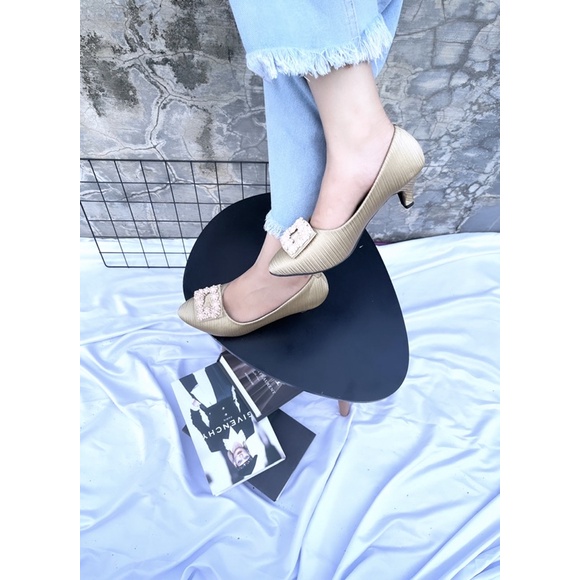 DECLARE&amp;DEE SEPATU HELLS WANITA JOVANKA VOL2