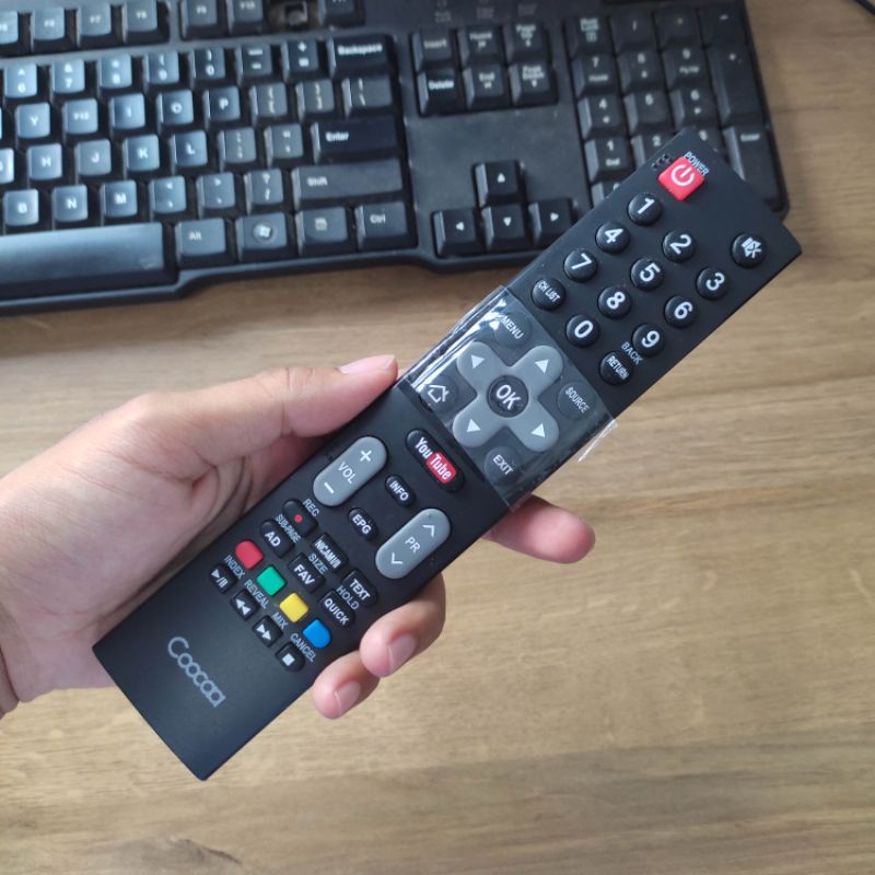 Remote COOCAA Smart TV Terbaru Dengan Youtube 100% Original - Remote COOCAA - Remote COOCAA Smart TV
