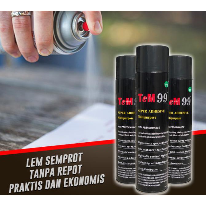 

adhesive spray glue tem 99