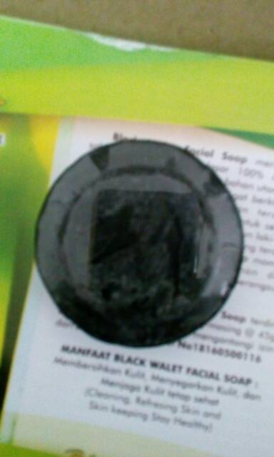 (SATUAN/PACK)SABUN BLACK WALET 100% ORI // SABUN HERBAL UNTUK MENCERAHKAN KULIT