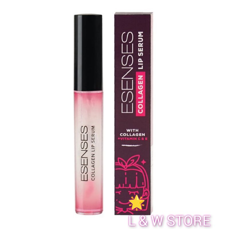 ESENSES COLLAGEN LIP SERUM Mengandung Vintamin E Vitamin C