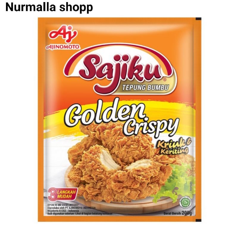 Sajiku® Tepung Bumbu Golden Crispy 200g