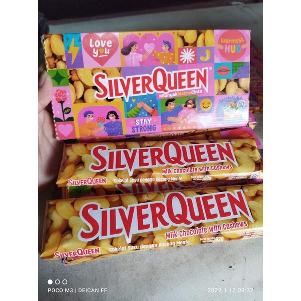 

coklat SILVERQUEEN isi 2
